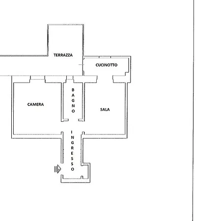 Apartamento Con Terrazza *